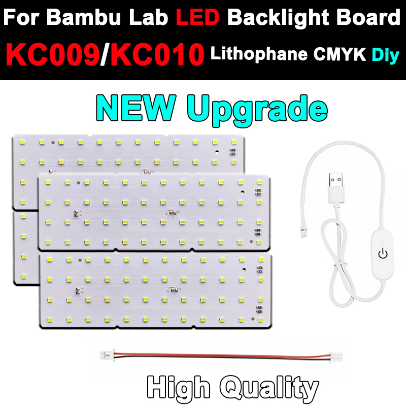 3D Printing Bambu Lab - Panel LED CMYK do litofanów Bambu