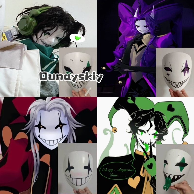 3D Printing Mask - Anime Gra Cyrk Cosplay Kostium Maska