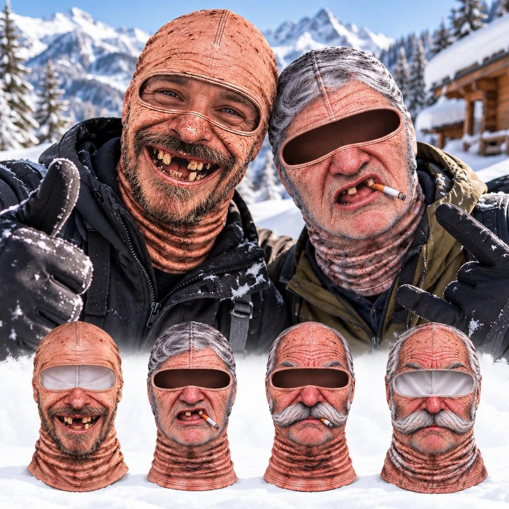 1 szt. Kominiarka 3D z nadruki – 3D Printing Mask recenzja i cena